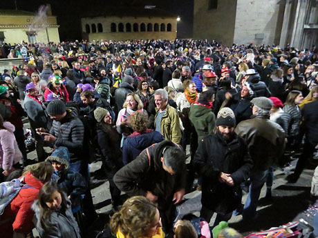 Festes de Nadal 2019. Campanades de Cap d'Any a la Catedral de Girona