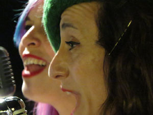 Nadal 2019 a Girona. Girona Christmas Swing amb The Lolita's Sisters a la Rambla de la Llibertat