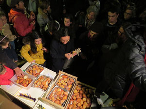 Nadal 2019 a Girona. Encesa de les llums de Hanukk&agrave; al pati dels Rabins
