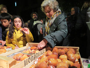 Nadal 2019 a Girona. Encesa de les llums de Hanukk&agrave; al pati dels Rabins