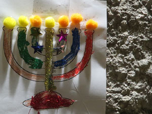 Nadal 2019 a Girona. Encesa de les llums de Hanukk&agrave; al pati dels Rabins