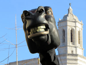 Nadal 2019 a Girona. Cercavila i Els Pastorets de la Mula Baba a la pla&ccedil;a del Pallol