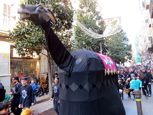 Nadal 2019 a Girona. Cercavila i Els Pastorets de la Mula Baba a la pla&ccedil;a del Pallol