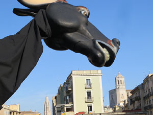 Nadal 2019 a Girona. Cercavila i Els Pastorets de la Mula Baba a la pla&ccedil;a del Pallol