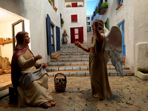 Nadal 2019. Exposici&oacute; de pessebres a la Carbonera, organitzada per l'Associaci&oacute; de Pessebristes de Girona