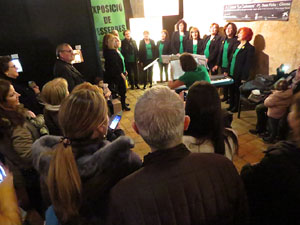 Nadal 2019 a Girona. Girona Christmas Swing amb The Lolita's Sisters a la Rambla de la Llibertat