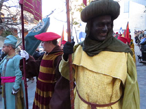 La Cavalcada de Reis 2020. La precavalcada des de la Merc&egrave; pels carrers de Girona