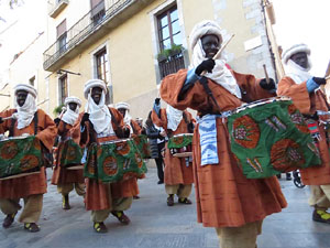 La Cavalcada de Reis 2020. La precavalcada des de la Merc&egrave; pels carrers de Girona