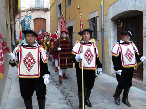 La Cavalcada de Reis 2020. La precavalcada des de la Merc&egrave; pels carrers de Girona