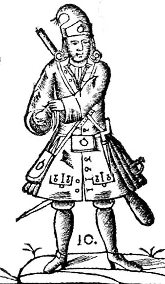 Granader de l'Ex&egrave;rcit de Catalunya. 1713-1714