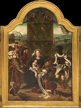 Adoraci&oacute; dels Reis. Segle XVI