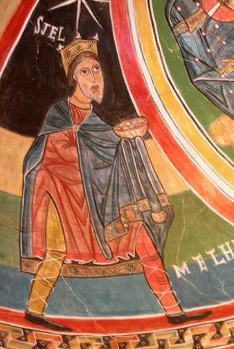 El Rei Melcior. Santa Maria de Ta&uuml;ll. Ca 1123