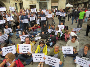 Seguda contra la sent&egrave;ncia i per l'autodeterminaci&oacute; a la pla&ccedil;a del Vi