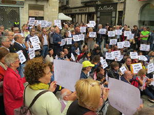 Seguda contra la sent&egrave;ncia i per l'autodeterminaci&oacute; a la pla&ccedil;a del Vi
