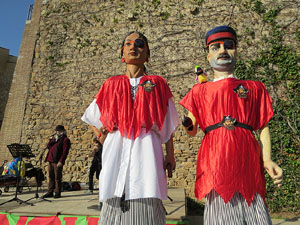 Carnestoltes 2020 a Girona. Disfresses i cercavila pels carrers del Barri Vell