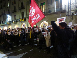 Concentraci&oacute; a la pla&ccedil;a del Vi per la independ&egrave;ncia i la llibertat dels presos pol&iacute;tics