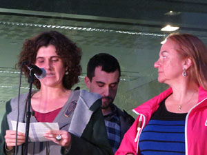 Concentraci&oacute; davant la seu de la Generalitat en defensa de les institucions catalanes