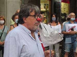 Concentraci&oacute; a la pla&ccedil;a del Vi per la independ&egrave;ncia i la llibertat dels presos pol&iacute;tics