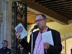Concentraci&oacute; a la pla&ccedil;a del Vi per la independ&egrave;ncia i la llibertat dels presos pol&iacute;tics