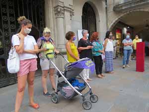Concentraci&oacute; a la pla&ccedil;a del Vi per la independ&egrave;ncia i la llibertat dels presos pol&iacute;tics