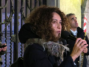 Concentraci&oacute; a la pla&ccedil;a del Vi per la independ&egrave;ncia i la llibertat dels presos pol&iacute;tics