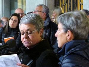 Concentraci&oacute; a la pla&ccedil;a del Vi per la independ&egrave;ncia i la llibertat dels presos pol&iacute;tics