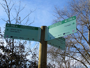 L'itinerari de les Deveses d'en Bru. Ruta del mirador del riu