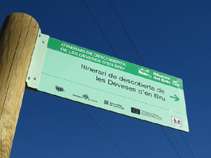 L'itinerari de les Deveses d'en Bru. Ruta del mirador del riu
