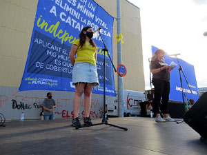 Diada Nacional 2020. Concentraci&oacute; a la pla&ccedil;a Espanya