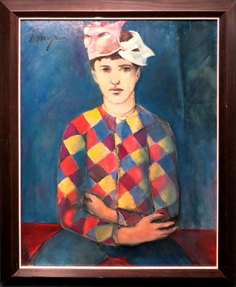 'A la manera de Picasso'. Elmyr de Hory. Segle XX. Oli sobre tela. Col&middot;lecci&oacute; Museu d'Art Contemporani d'Eivissa