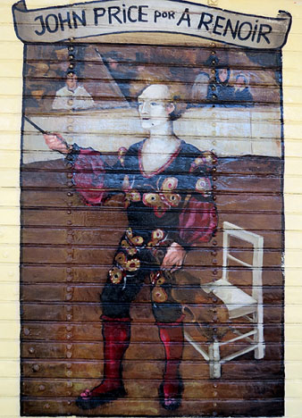 Decoraci&oacute; d'un dels carruatges hist&ograve;rics