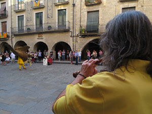 La Flama del Canig&oacute; 2020 a la pla&ccedil;a del Vi