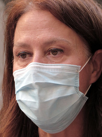 L'alcaldessa, Marta Madrenas, durant l'acte