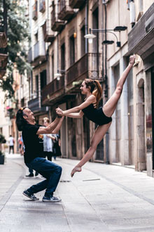 Festival ben&egrave;fic de dansa Girona en moviment 2020. Fotografies de Beto P&eacute;rez