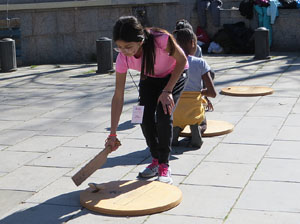 VIII Jornada de l'Esport Femen&iacute; 2020 a la pla&ccedil;a Salvador Espriu, la de Francesc Calvet i Rubalcaba, la pla&ccedil;a Catalunya i el riu Onyar