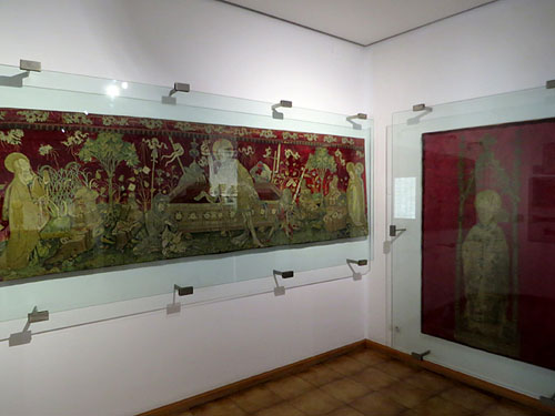 Una de les sales d'art g&ograve;tic