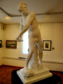 Contra l'invasor. Miquel Blay i F&agrave;bregas. 1891. Guix