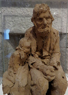 Els primers freds (esb&oacute;s). Miquel Blay i F&agrave;bregas. 1892. Fang