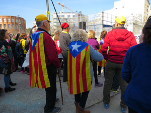 Marxa Groga per la llibertat dels presos pol&iacute;tics i per la Rep&uacute;blica Catalana