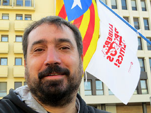 Marxa Groga per la llibertat dels presos pol&iacute;tics i per la Rep&uacute;blica Catalana