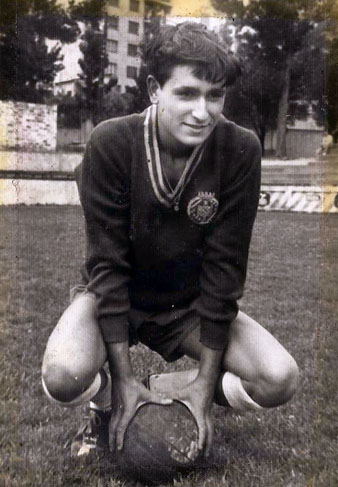 Josep Maria Var&eacute;s, jugador del Girona F.C. 26/06/1964