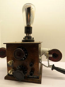 R&agrave;dio de galena. 1924. Col&middot;lecci&oacute; Jaume Pol i Perera