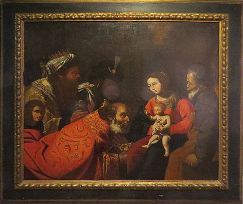 Epifania. Segle XVII. Autor desconegut. Oli sobre tela