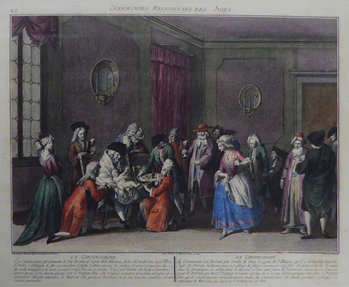 La circumsici&oacute; Aiguafort d'Antonio Baratti. Tinta sobre paper. Segle XVIII. Ven&egrave;cia