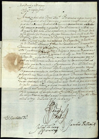 Altres pestes. 8 de juliol de 1592. El lloctinent Bernardino de C&aacute;rdenas, duc de Maqueda i marqu&egrave;s d�Elx, als jurats de Girona. At&egrave;s que en alguns llocs de l�Empord&agrave; i del Camp de Tarragona hi ha pesta, els tramet una c&ograve;pia de les crides reials que s�han fet per tal que es publiquin a totes les vegueries. Els mana, tamb&eacute;, que es guardin del contagi i que procurin que els llocs afectats tinguin les provisions necess&agrave;ries d�aliments i medecines