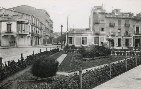 La pla&ccedil;a del Marqu&egrave;s de Camps. 1927-1940
