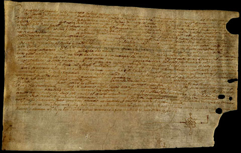 11/02/1639. Donaci&oacute; atorgada per Magdalena Merisc, del ve&iuml;nat del Pont Major, parr&ograve;quia de Sant Feliu de Girona, v&iacute;dua de Jaume Merisc, pag&egrave;s, i llur fill Jaume, a favor del convent de Sant Agust&iacute; de Girona