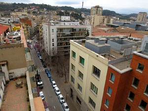 Teulades de Girona. Imatges de la ciutat des de l'al&ccedil;ada