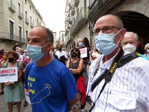Concentraci&oacute; a la pla&ccedil;a del Vi per la independ&egrave;ncia i la llibertat dels presos pol&iacute;tics