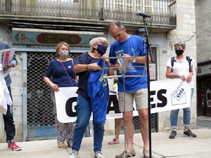 Concentraci&oacute; a la pla&ccedil;a del Vi per la independ&egrave;ncia i la llibertat dels presos pol&iacute;tics